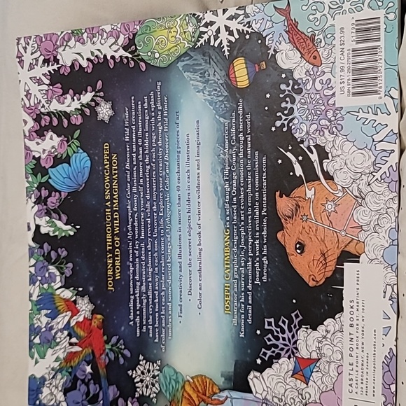 Wild Winter Mythographic Colour and Discover Colouring Book - Picture 2 of 5